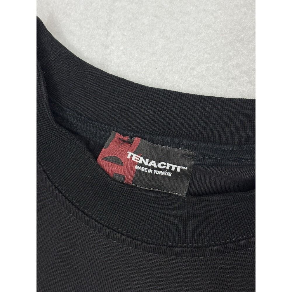 Streetwear Y2K Graphic Tee - Cyber Grunge Black M - Picture 3 of 7